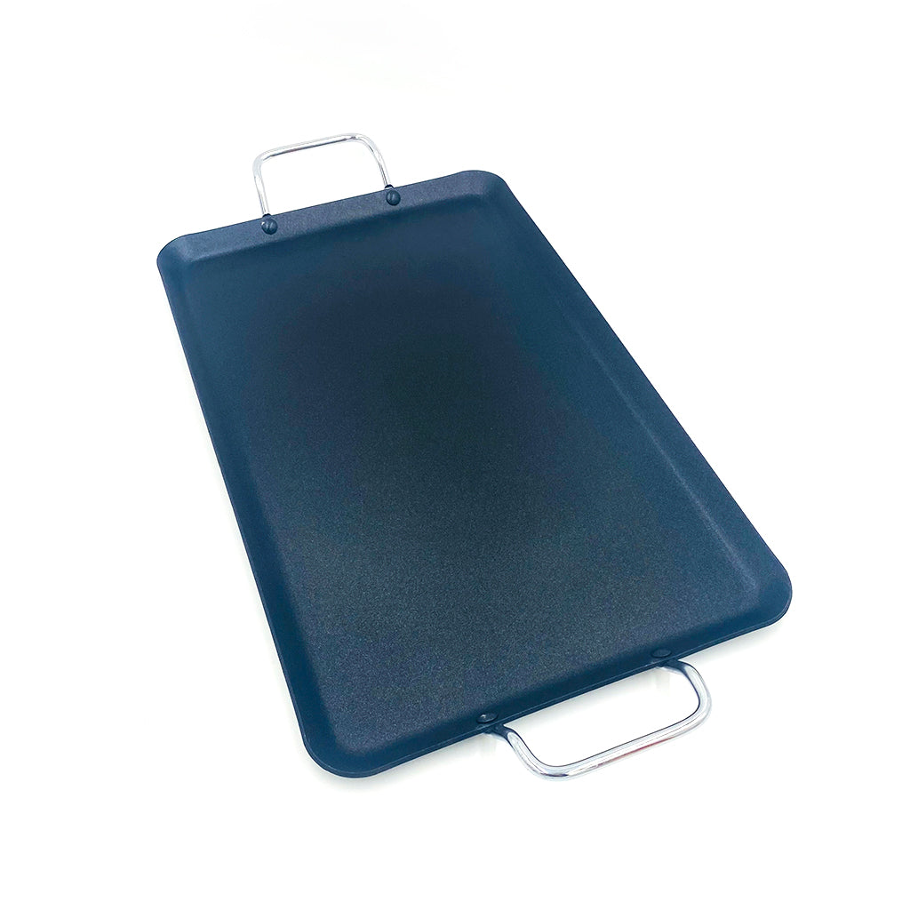 Comal de Teflon Doble Parrilla/ Double Burner Non-Stick Double Griddle