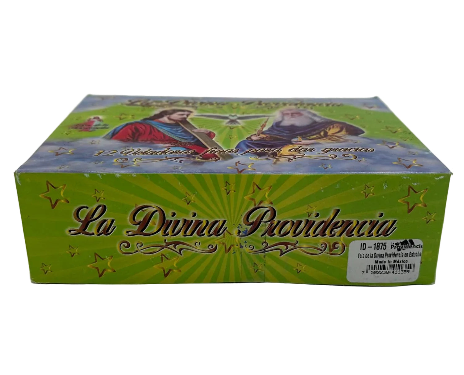 12 Pk Velas para cada 1ro de Mes La Divina Providencia/ 12 Pk Divina Providencia Candles