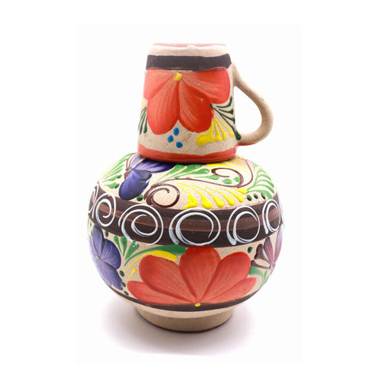 <strong>Botellón Engove Decorativo </strong> <br>Decorative Clay Jar