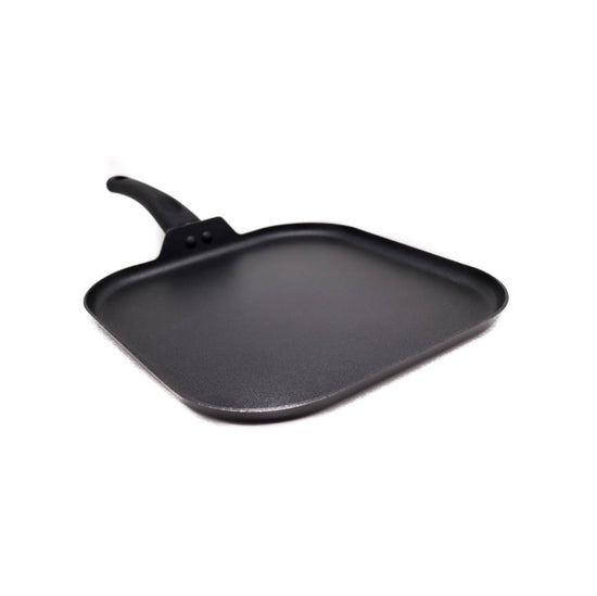 Comal Teflón Cuadrado /Aluminium Square Non-Stick Griddle