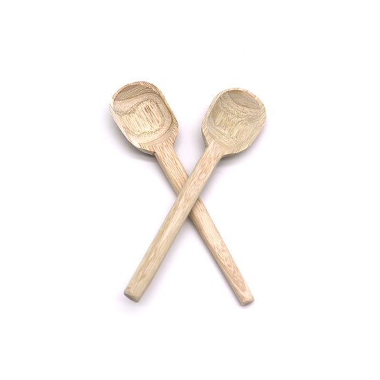<strong>Cuchara Lima Mini 4 pk</strong> <br>Wooden Mini Spoon ideal for Guacamole and Salsa