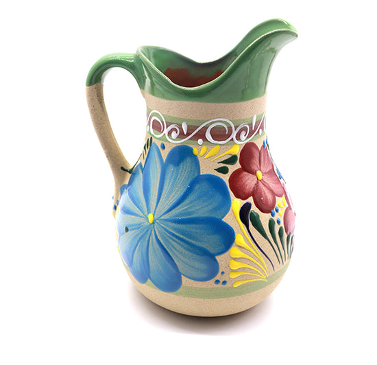 <strong>Jarra Floreada</strong> Decorative Traditional Mexican Jar