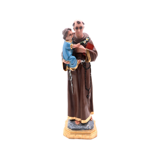 San Antonio de Resina Figura/ Saint Anthony Statue Resin