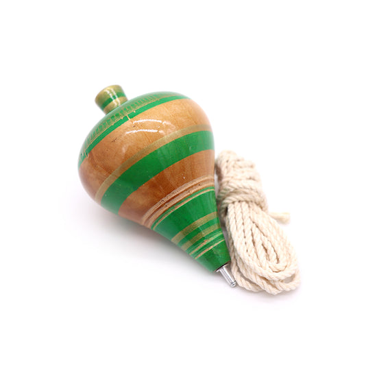<strong>Trompo de Madera Tradicional </strong><br> Mexican Wooden Spinning Toy