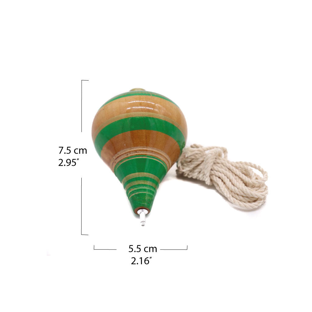Trompo de Madera Tradicional Mexican Wooden Spinning Toy – La Providencia®